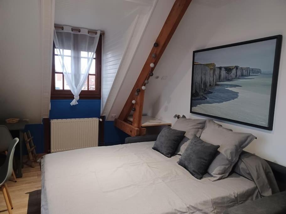 Ferienwohnung Studio Les Trois Cles Fressenneville Exterior foto