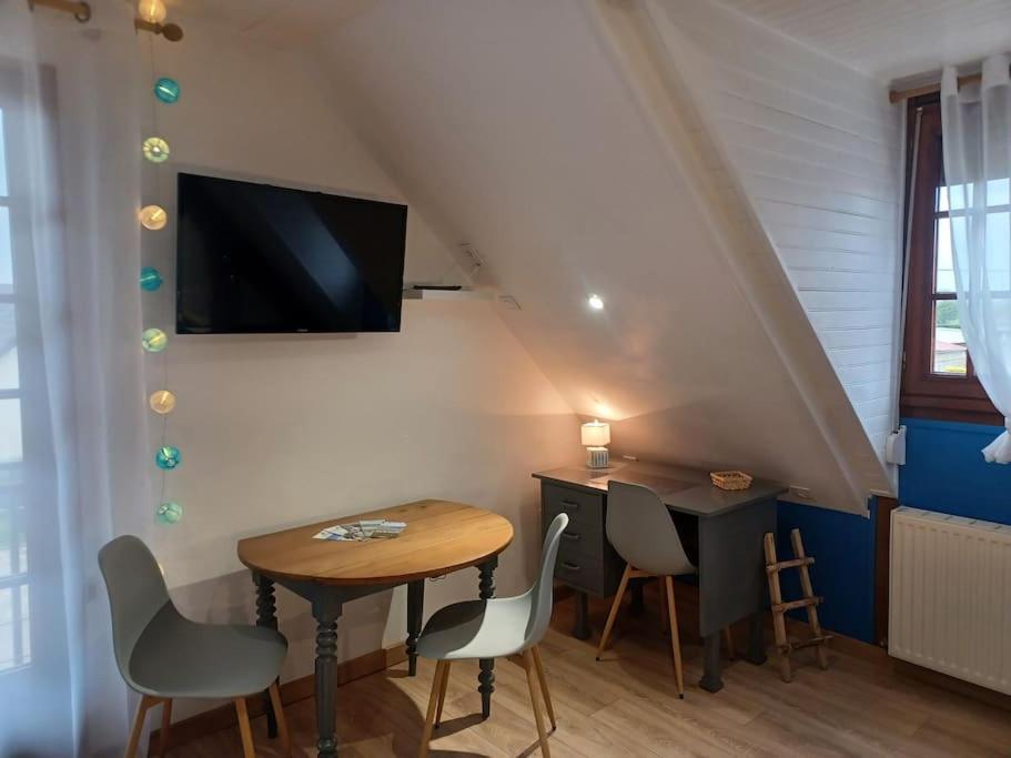 Ferienwohnung Studio Les Trois Cles Fressenneville Exterior foto
